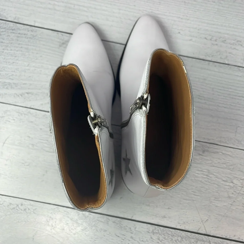 Thursday Boot Company Country Star Western Boots in White 8.5 S46 - Picture 6 of 11